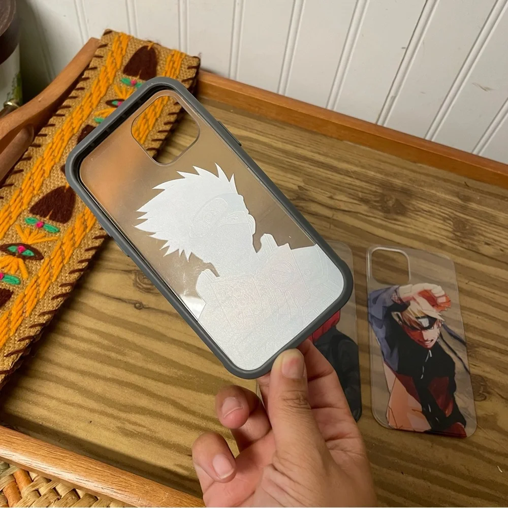 Naruto Manga iPhone 12 Phone case set of 3